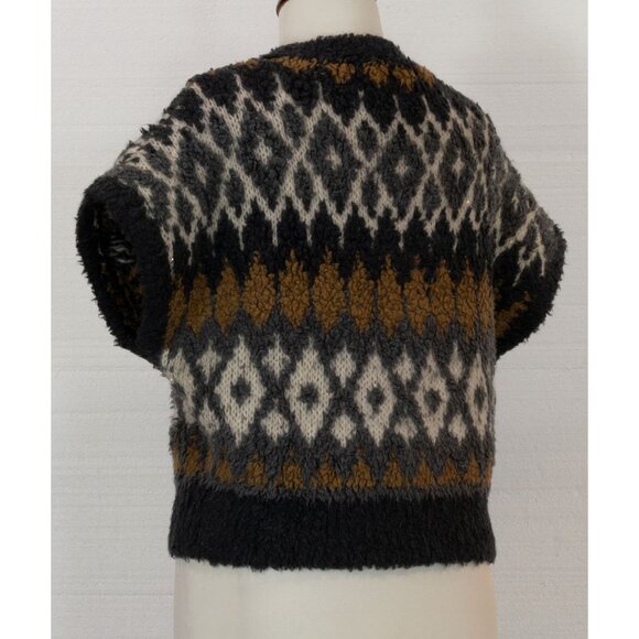 $4500 BRUNELLO CUCINELLI CASHMETE BLEND SEQUIN FUZZY SWEATER 2022 COLLECTION XS - Picture 6 of 10